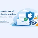 Taux d'ouverture email : pourquoi il devient moins fiable et quelles métriques suivre en 2026